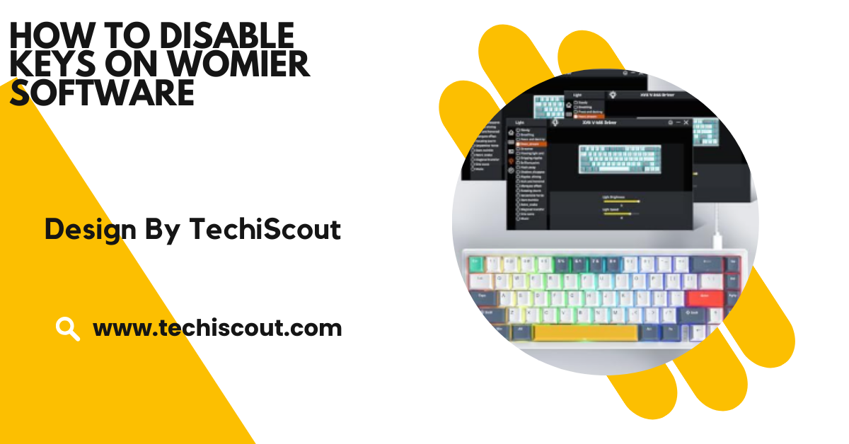 How to Disable Keys on Womier Software