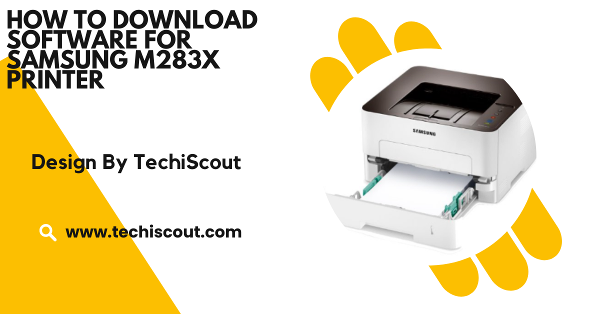 How to Download Software for Samsung M283x Printer